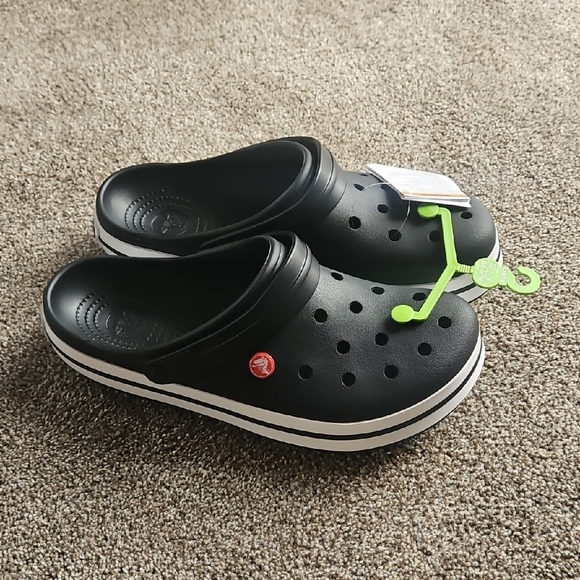 Mens Black Crocs - Picture 1 of 7